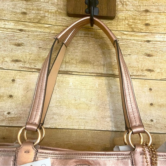 **PLEASE READ DESCRIPTION** Coach Audrey Natural Coral NWT - Picture 8 of 15